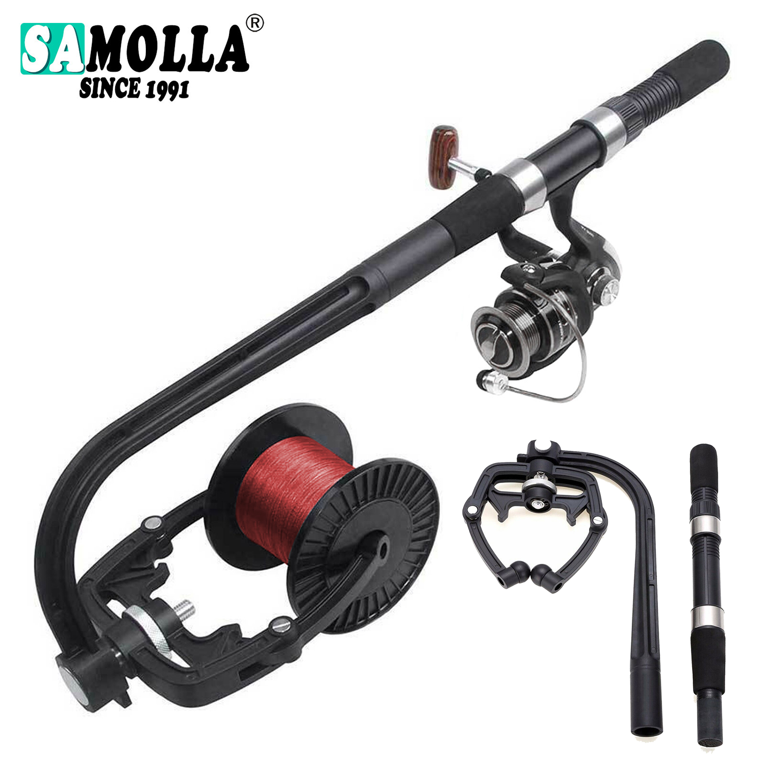 รอกตกปลาสปูลเลอร์เอ็นตกปลาสำหร - Spincast Reel บทวิจารณ์และราคา
