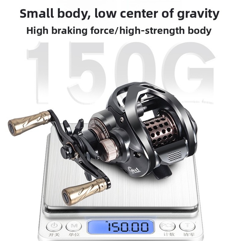 รอกตกปลาแบบหยดน้ำพร้อมแกนโลหะ  - Ice Fishing Reel บทวิจารณ์และราคา