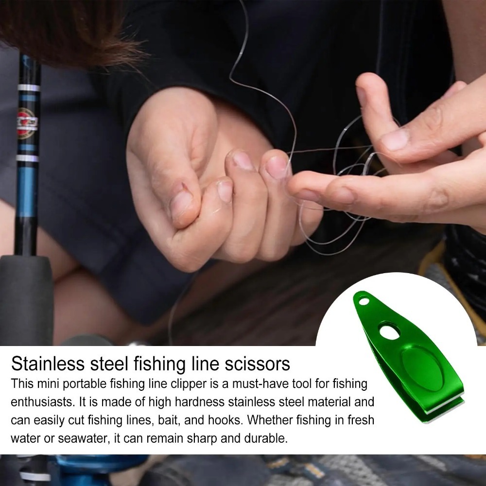 กรรไกรตัดสายตกปลาแบบพกพา 1 ชิ้ - Baitcasting Reel บทวิจารณ์และราคา