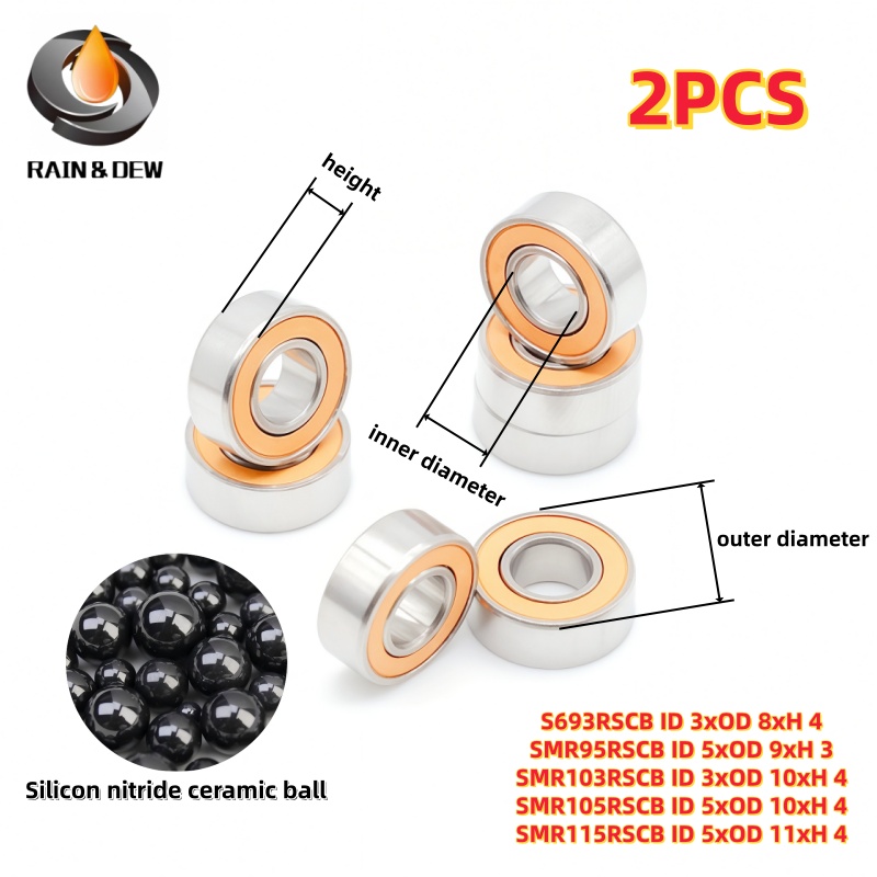 ลูกปืนขนาดเล็ก 2 ชิ้น 3x8x4 3x - Spinning Reel บทวิจารณ์และราคา
